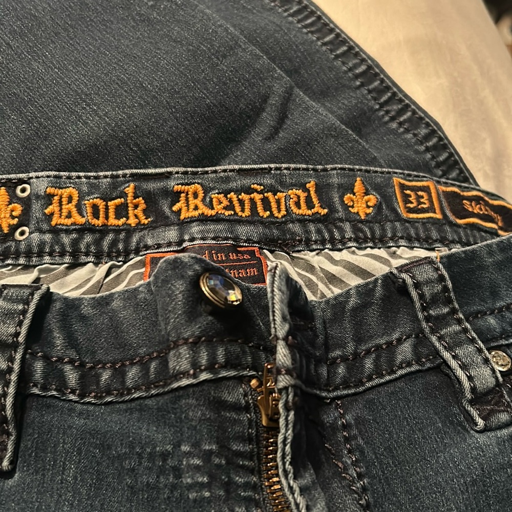 Yasly Rock Revival skinny Jeans